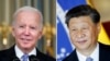 Kombinasi foto yang menunjukkan Presiden AS Joe Biden (kiri) dan Presiden China Xi Jinping. Kedua pemimpin akan bertemu di Bali pada 14 November 2022 menjelang KTT G20. (Foto: AP/Alex Brandon, Eraldo Peres, File)