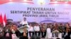 Jokowi Targetkan Sertifikasi Tanah Masyarakat Tuntas Tahun Depan