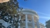 Vista de la Casa Blanca een Washington, DC.