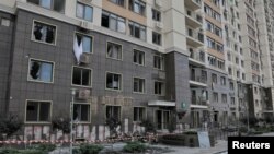 Stambena zgrada u Odesi posle ruskog udara
