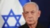 Perdana Menteri Israel Benjamin Netanyahu menghadiri konferensi pers di Tel Aviv, pada 28 Oktober 2023. (Foto: Abir Sultan/Pool via AP)