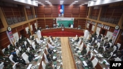Taron (ECOWAS) a Abuja, Nigeria, Aug. 2, 2023.