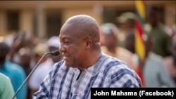 Dan takaran Shugaban Kasa a karkashin tutar babbar jam’iyar adawa ta NDC a zaben 2024, kuma tsohon Shugaban Kasa, John Dramani Mahama, 