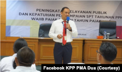 Rafael Alun Trisambodo (RAT) dicopot dari jabatannya di Direktorat Jenderal Pajak. (Courtesy: Facebook KPP PMA Dua)