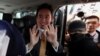 Former Move Forward Party leader Pita Limjaroenrat reacts on the day Thailand's Constitutional Court delivers its verdict on his media shareholding case, in Bangkok, Jan. 24, 2024. 