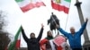 FILE - People protest against the Government of the Islamic Republic of Iran at Trafalgar Square in London, Britain, Jan. 14, 2023. 