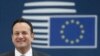 Ireland's Prime Minister (Taoiseach) Leo Varadkar arrives for the second day of the European Union leaders summit, held to discuss the EU's long-term budget for 2021-2027, in Brussels, Belgium, February 21, 2020.