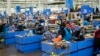 Suasana di Walmart Supercenter, North Bergen, New Jersey, Kamis, 9 Februari 2023.(AP/Eduardo Munoz Alvarez)