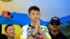 FILE - Duangpetch Promthep introduces himself during the news conference in Chiang Rai, Thailand July 18, 2018. 