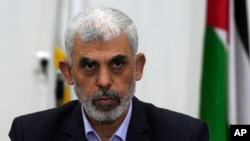 Jahja Sinvar, vođa Hamasa (Foto: AP/Adel Hana)