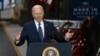 FILE - President Joe Biden speaks at the Volvo Group Powertrain Operations facility in Hagerstown, Md., Oct. 7, 2022.