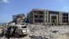 View of the damages caused by a missile strike in Zatoka village, Odesa region, Ukraine amid Russia's invasion of Ukraine, May 16, 2022.