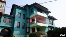 This house in Srinagar’s Barzulla area was among properties seized in Indian-administered Kashmir. It once was home to Syed Ali Geelani, a prominent separatist leader who died in September 2021. (Wasim Nabi/VOA) 