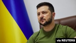 Ukrajinski predsednik Volodimir Zelenski (Foto: Ukrainian Presidential Press Service/Handout via Reuters) 
