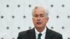 FILE - CIA Director William Burns speaks at CIA headquarters in Langley, Va., July 8, 2022. 