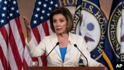 Nensi Pelosi, predsedavajuća Predstavničkim domom američkog Kongresa (Foto: AP)