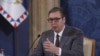 Konferencija za medije predsednika Srbije Aleksandra Vučića (Foto: Fonet)