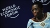 Antoinette M. Sayeh, Director, African Department, International Monetary Fund (IMF) gives her remarks during a panel discussion on financial market outlook on May 6, 2011.
