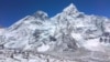 FILE - A view of the south side of Mount Everest in Nepal. (Shafkat Masoodi)