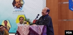 Anggota Komisi VII DPR RI, Kurtubi meyakini Indonesia sudah membutuhkan PLTN. (Foto:VOA/ Nurhadi)