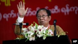 NLD ပါတီပြောခွင့်ရ ဦးဉာဏ်ဝင်း