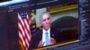 FILE - This image from a fake video features former President Barack Obama and the elements of facial mapping used in technology that lets anyone make videos of real people appearing to say things they've never said.