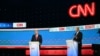 Američki predsjednik Joe Biden i bivši predsjednik i republikanski predsjednički kandidat Donald Trump tokom prve predsjedničke debata, CNN, Atlanta, Georgia, June 27, 2024. (Photo by ANDREW CABALLERO-REYNOLD)