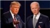 Biden Jatuh di Panggung, Trump: ‘Saya Harap Ia Tidak Terluka’
