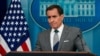 Juru bicara Dewan Keamanan Nasional AS, John Kirby, menghadiri konferensi pers di Gedung Putih di Washington, pada 15 April 2024. (Foto: Reuters/Elizabeth Frantz)
