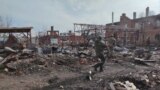 Razoreni djelovi grada Sudža u ruskom regionu Kursk (Foto: AFP/Russian Defence Ministry)