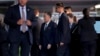 Kim Jong Čol, u sredini, stiže na večeru sa američkim državnim sekretarom Majkom Pompeom u Njujorku, May 30, 2018, in New York. 