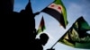 People gather to celebrate the Syrian government fall in Istanbul, Turkey, Sunday, Dec. 8, 2024. 