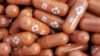 Pil untuk pengobatan COVID-19 yang disebut molnupiravir dikembangkan oleh perusahaan farmasi AS Merck & Co Inc dan Ridgeback Biotherapeutics LP, tampak dalam foto yang dirilis oleh Merck pada 17 Mei 2021. (Foto: Merck & Co Inc/Handout via Reuters)
