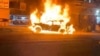 Auto gori u Bagdadu, Irak, 7. februara 2024
