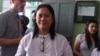 မနီလာသိန်း တရားရုံးတက်စဉ် (သတင်းဓါတ်ပုံ-သဉ္ဇာခိုင်)