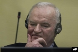 Ratko Mladić u Haškoj sudnici, 8. juni 2021.