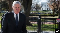 FILE - Special Counsel Robert Mueller in Washington. 
