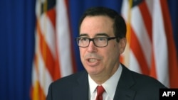 Menteri Keuangan AS, Steve Mnuchin