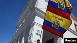 Ecuador's President Guillermo Lasso dissolves National Assembly, in Quito