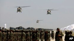 Harbiy parad, Bagram aeroporti, Afg'oniston, 14-avgust, 2024.