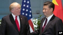 Shugaban Amurka Donald Trump da Shugaban China Xi Jinging
