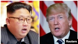 Kim Jong Un da Donald Trump
