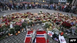 Norvegiya terror ketidan motamda