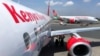 FILE - Kenya Airways planes are seen parked at the Jomo Kenyatta International Airport near Nairobi, Kenya, November 6, 2019. 