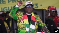 Zimbabwe Elections Mnangagwa 2023
