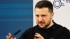 Президент Украины Владимир Зеленский выступает на ежегодной Мюнхенской конференции по безопасности, 17 февраля 2024 года.