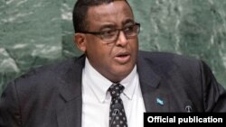 Firayim Ministan Somalia Omar Abdirashid Ali Shamarke