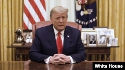 Shugaban Amurka Mai Barin Gado, Donald Trump.