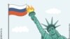 Політична карикатура Євгенії Олійник