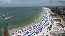 Plaža Klirvoter na Floridi, 4. jula 2020.